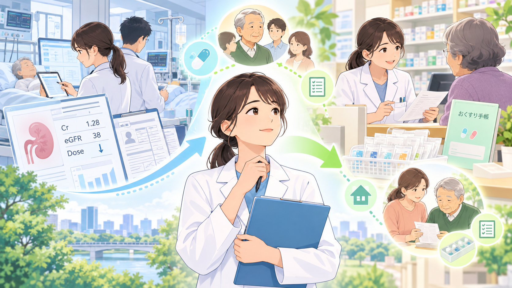 病院薬剤師の経験は調剤薬局で役立つ？転職して実感した3つのこと